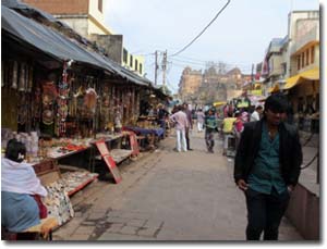 Bazar en Orchha